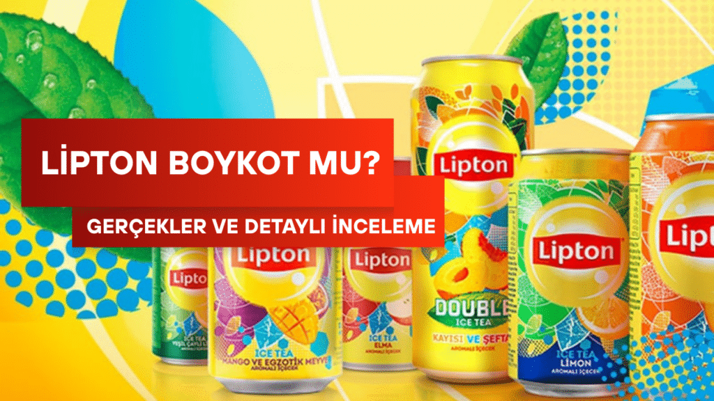 Lipton Boykot Mu?