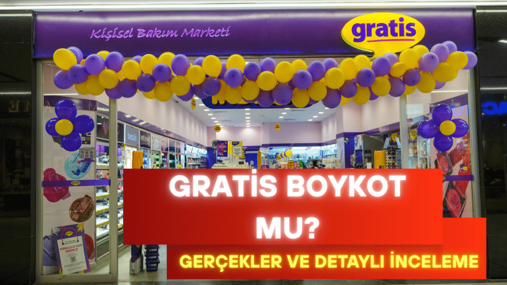 Gratis Boykot Mu? İsrail Malı Mı?